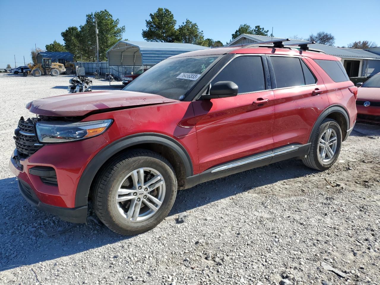 Obraz 1 z 2020 FORD EXPLORER XLT 2020 z VIN 1FMSK8DH9LGD16036