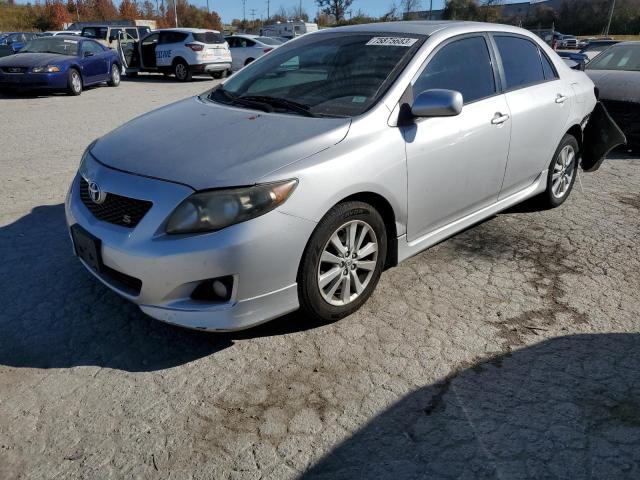 Image 1 of 2010 TOYOTA COROLLA BASE 2010 with VIN 2T1BU4EE2AC404675