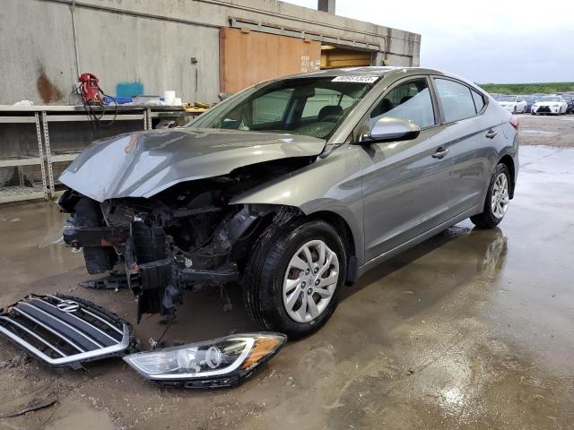 Image 1 of 2018 HYUNDAI ELANTRA SE 2018 with VIN KMHD74LFXJU611695
