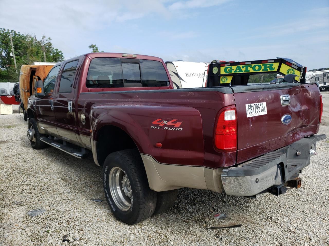 Image 2 of 2008 FORD F350 SUPER DUTY 2008 with VIN 1FTWW33R08EB62441