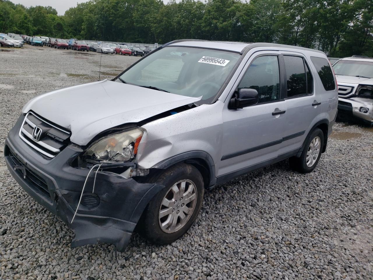Image 1 of 2005 HONDA CR-V EX 2005 with VIN SHSRD788X5U335136