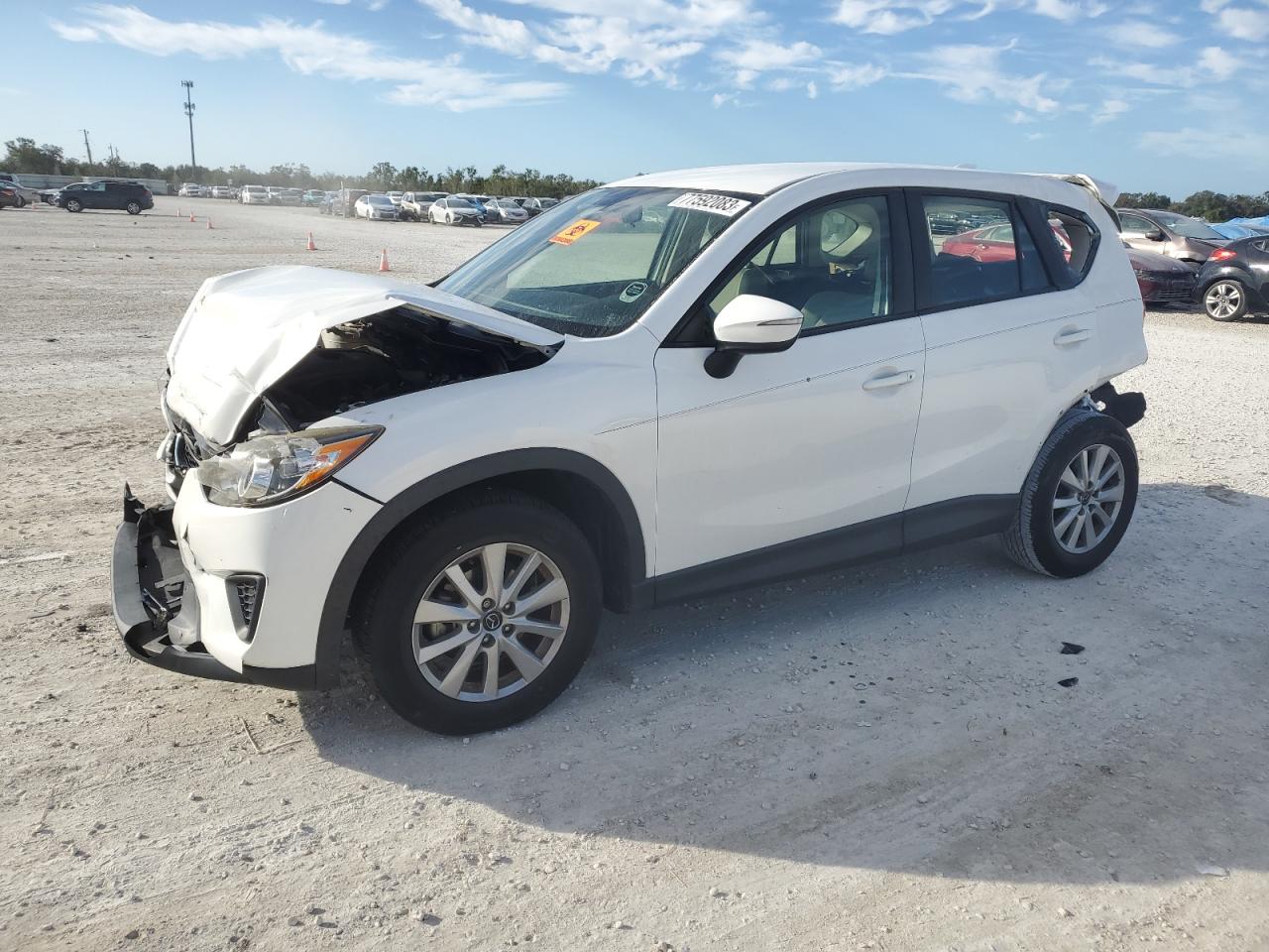 Image 1 of 2015 MAZDA CX-5 SPORT 2015 with VIN JM3KE2BE3F0506744