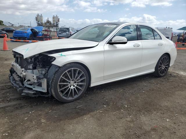 Image 1 of 2015 MERCEDES-BENZ C 300 2015 with VIN 55SWF4JB3FU086610