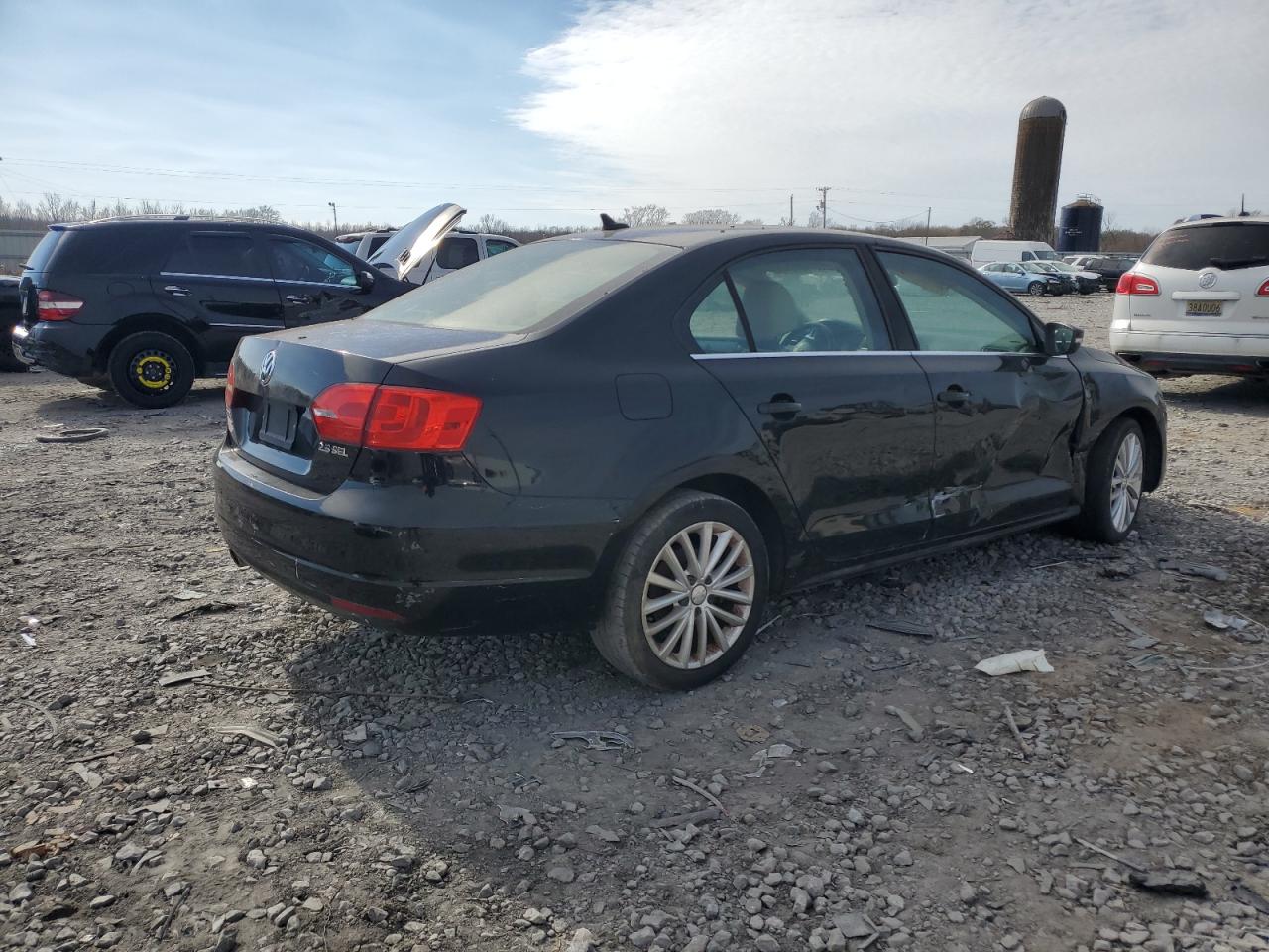 Image 3 of 2011 VOLKSWAGEN JETTA SEL 2011 with VIN 3VWLZ7AJ4BM355463