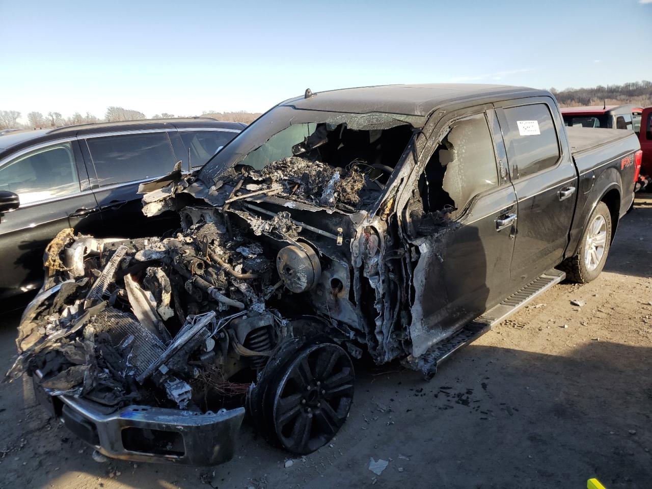 Image 1 of 2018 FORD F150 SUPERCREW 2018 with VIN 1FTFW1E19JFD85329