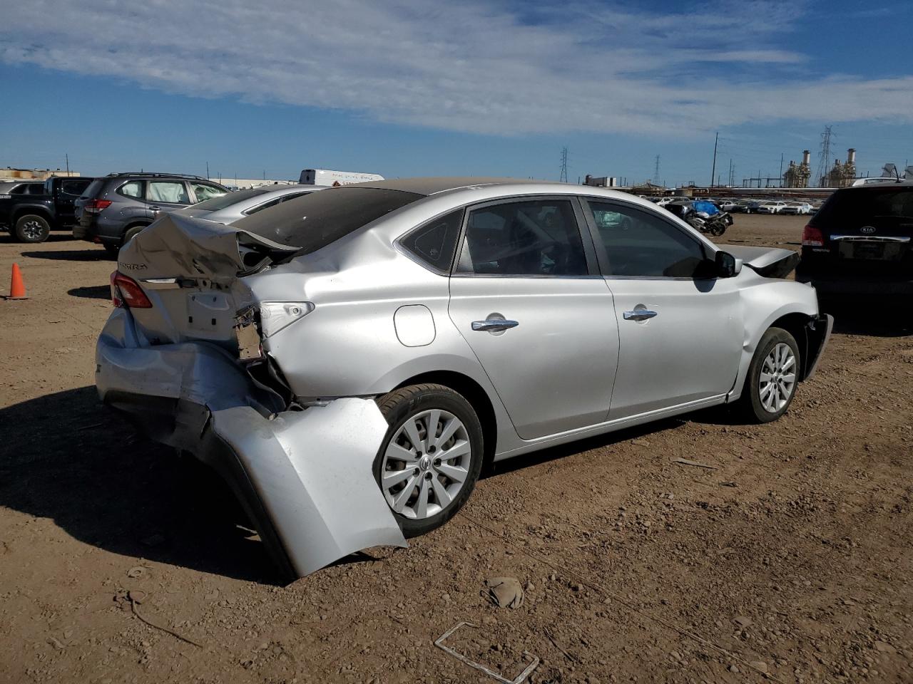 Image 3 of 2014 NISSAN SENTRA S 2014 with VIN 3N1AB7AP0EY260322