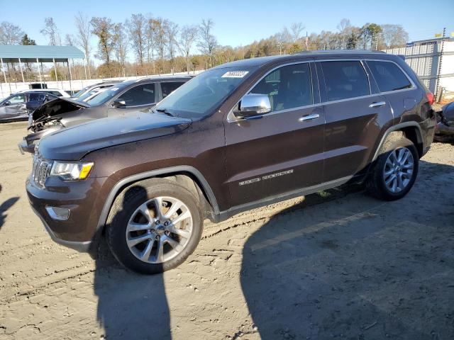 Image 1 of 2017 JEEP GRAND CHEROKEE LIMITED 2017 with VIN 1C4RJEBG9HC868536