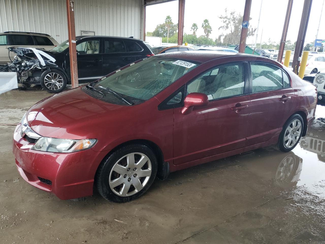 Изображение 1 2010 HONDA CIVIC LX 2010 с VIN 2HGFA1F57AH542629