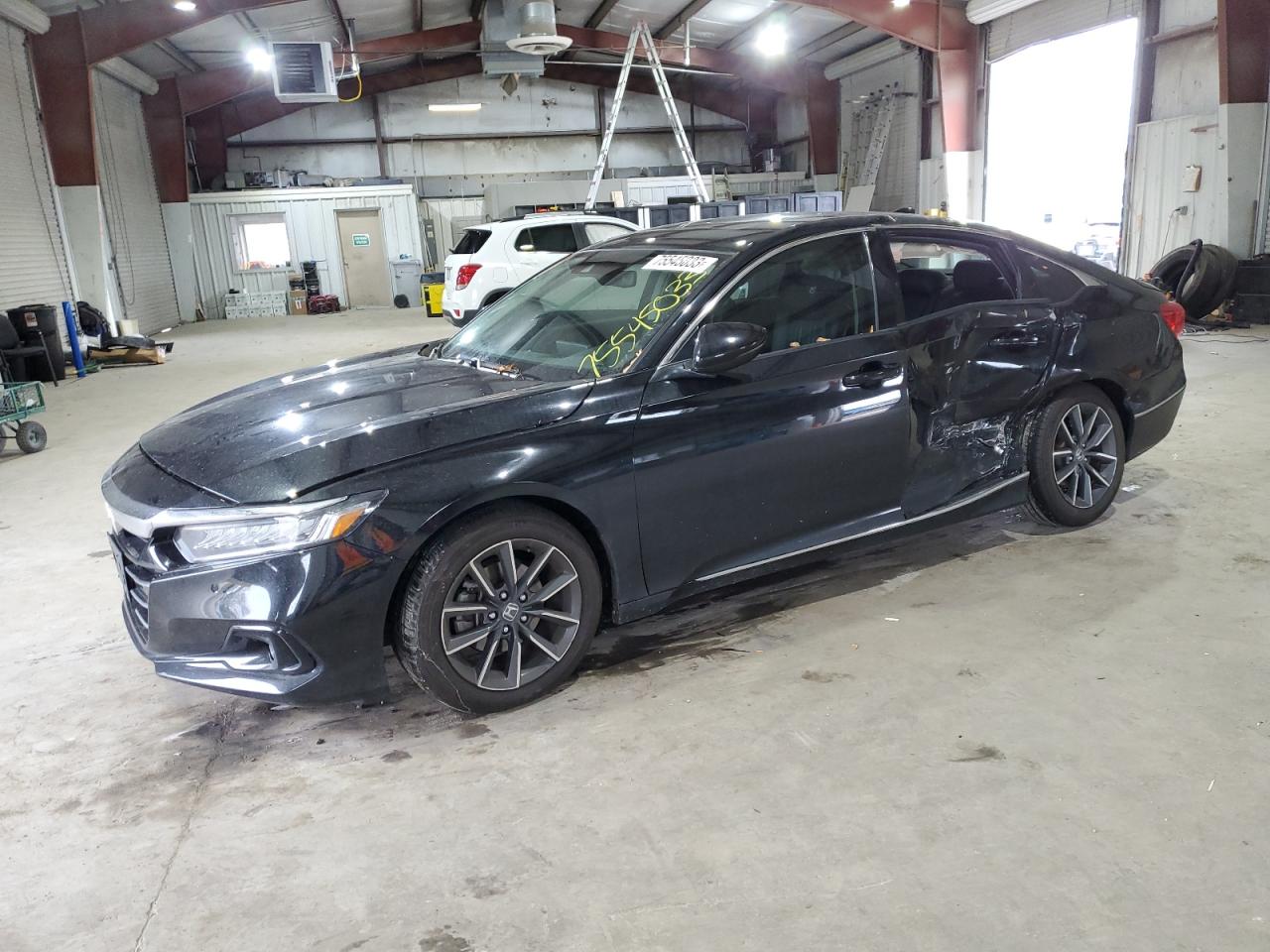 Image 1 of 2021 HONDA ACCORD EXL 2021 with VIN 1HGCV1F51MA050494