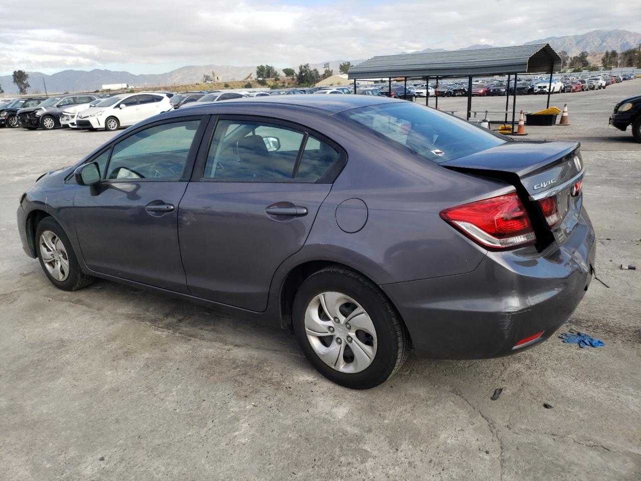 Изображение 2 2014 HONDA CIVIC LX 2014 с VIN 19XFB2F59EE069500