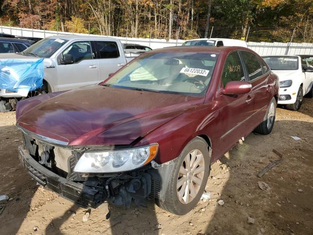 Image 2 of 2009 HYUNDAI AZERA SE 2009 with VIN KMHFC46FX9A358973
