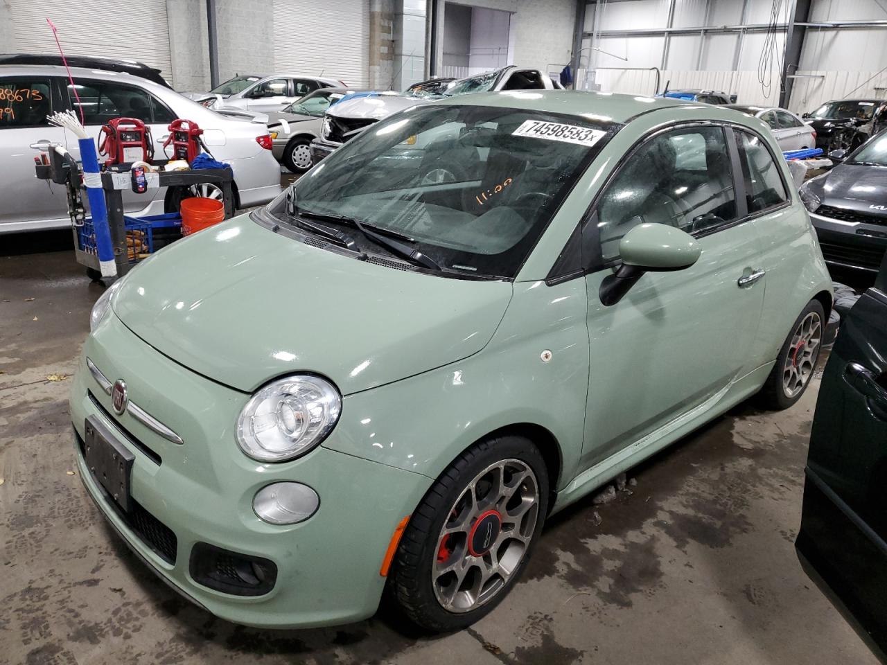 Изображение 1 2013 FIAT 500 SPORT 2013 с VIN 3C3CFFBR5DT684549