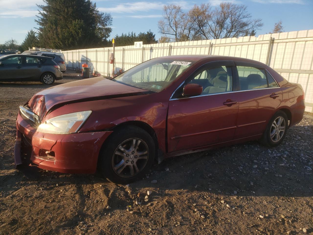 Obraz 1 z 2007 HONDA ACCORD EX 2007 z VIN 1HGCM56747A022107