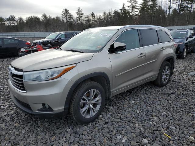 2015 TOYOTA HIGHLANDER XLE 2015 image