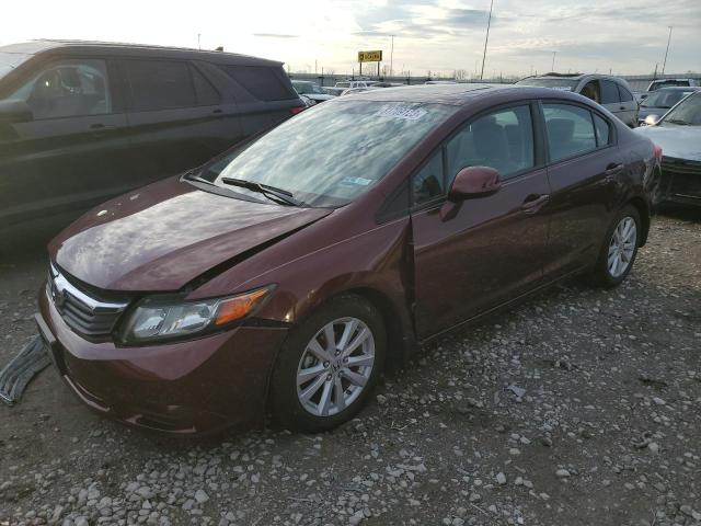Obraz 1 z 2012 HONDA CIVIC EX 2012 z VIN 19XFB2F85CE085832