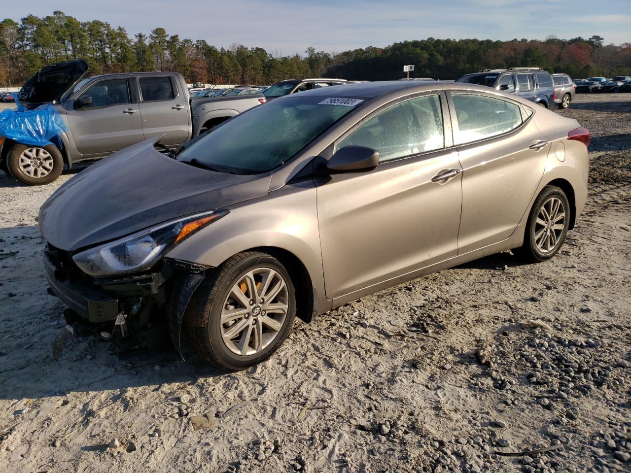 Obraz 1 z 2015 HYUNDAI ELANTRA SE 2015 z VIN 5NPDH4AE0FH614263