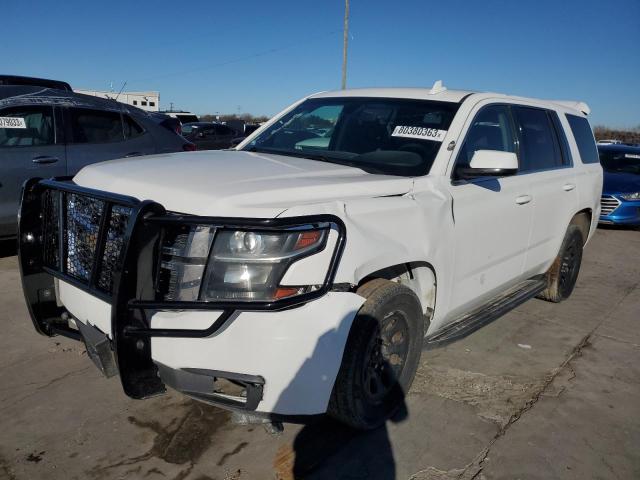 Image 1 of 2018 CHEVROLET TAHOE POLICE 2018 with VIN 1GNLCDEC2JR236586