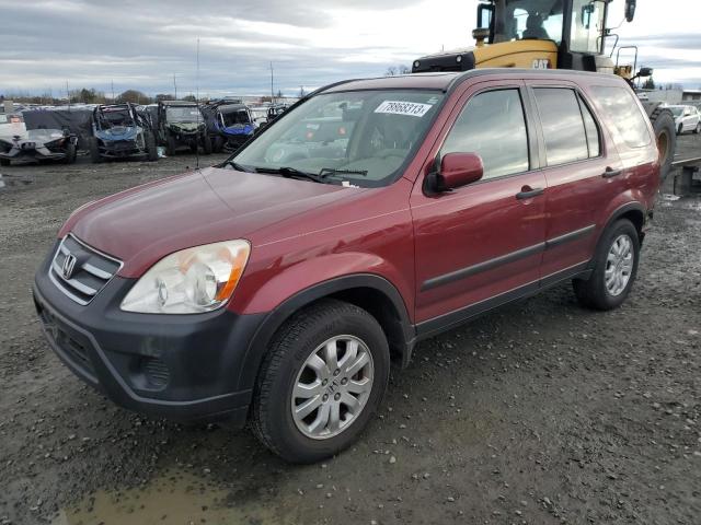 Image 1 of 2006 HONDA CR-V EX 2006 with VIN JHLRD78826C011994