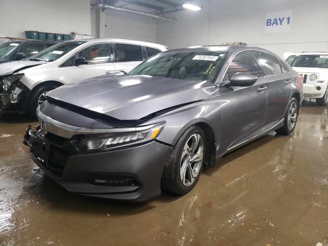 Image 1 of 2018 HONDA ACCORD EX 2018 with VIN 1HGCV1F41JA202924