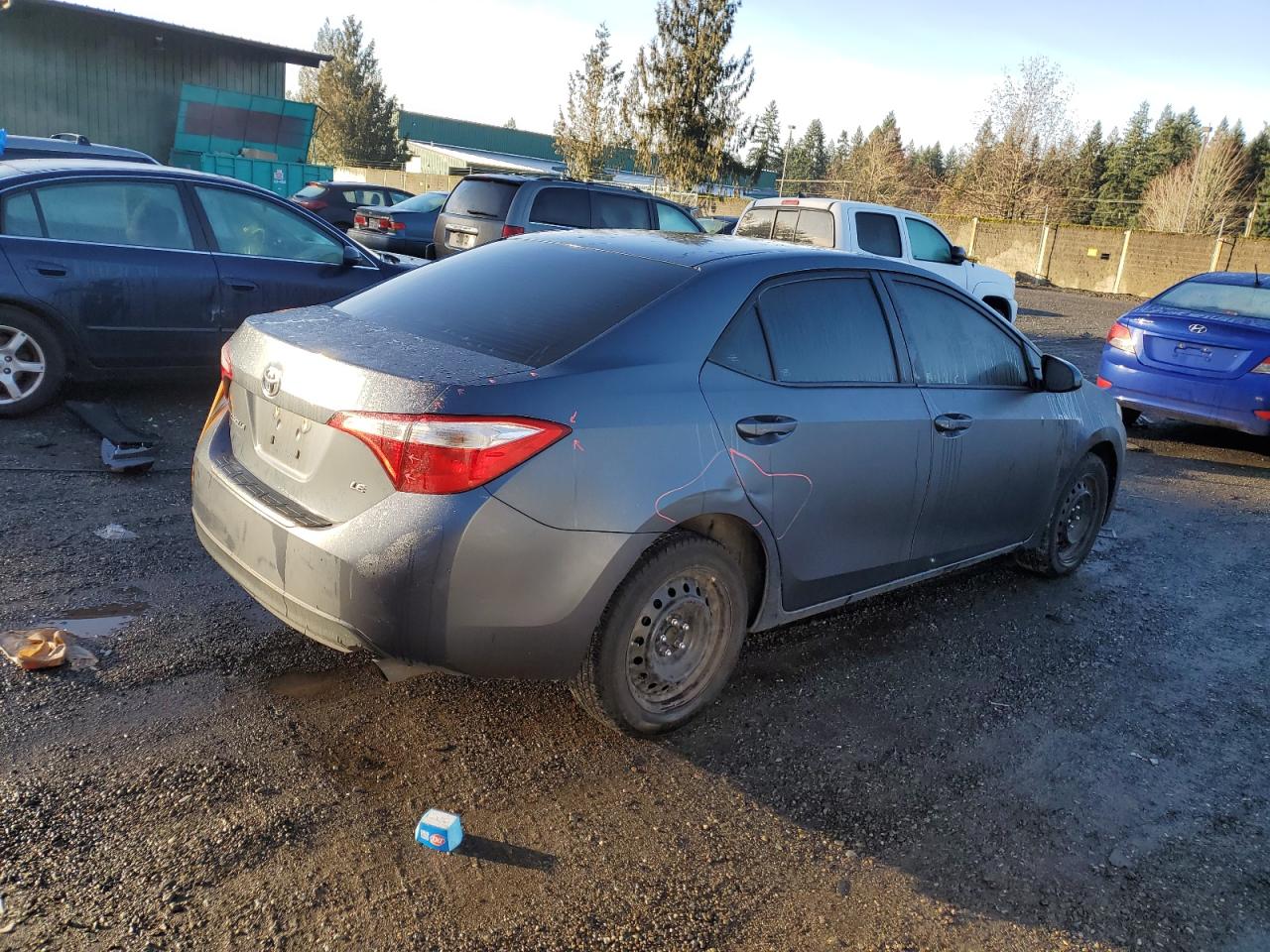 Image 3 of 2016 TOYOTA COROLLA L 2016 with VIN 2T1BURHE3GC724525