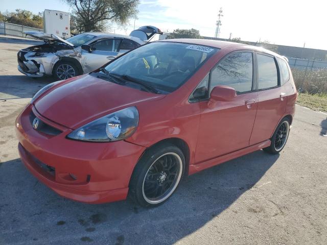 Image 3 of 2008 HONDA FIT SPORT 2008 with VIN JHMGD376X8S051051