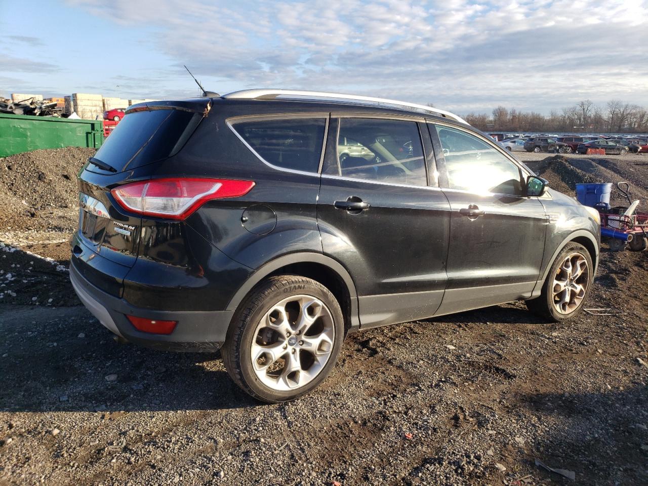 Image 3 of 2014 FORD ESCAPE TITANIUM 2014 with VIN 1FMCU0J96EUA94752