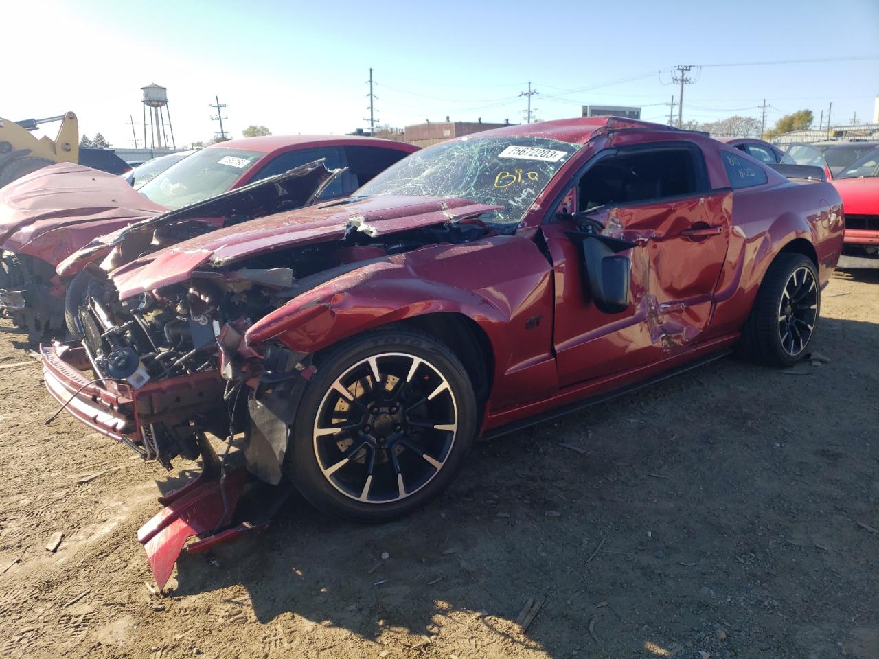 Obraz 1 z 2005 FORD MUSTANG GT 2005 z VIN 1ZVHT82H055100974