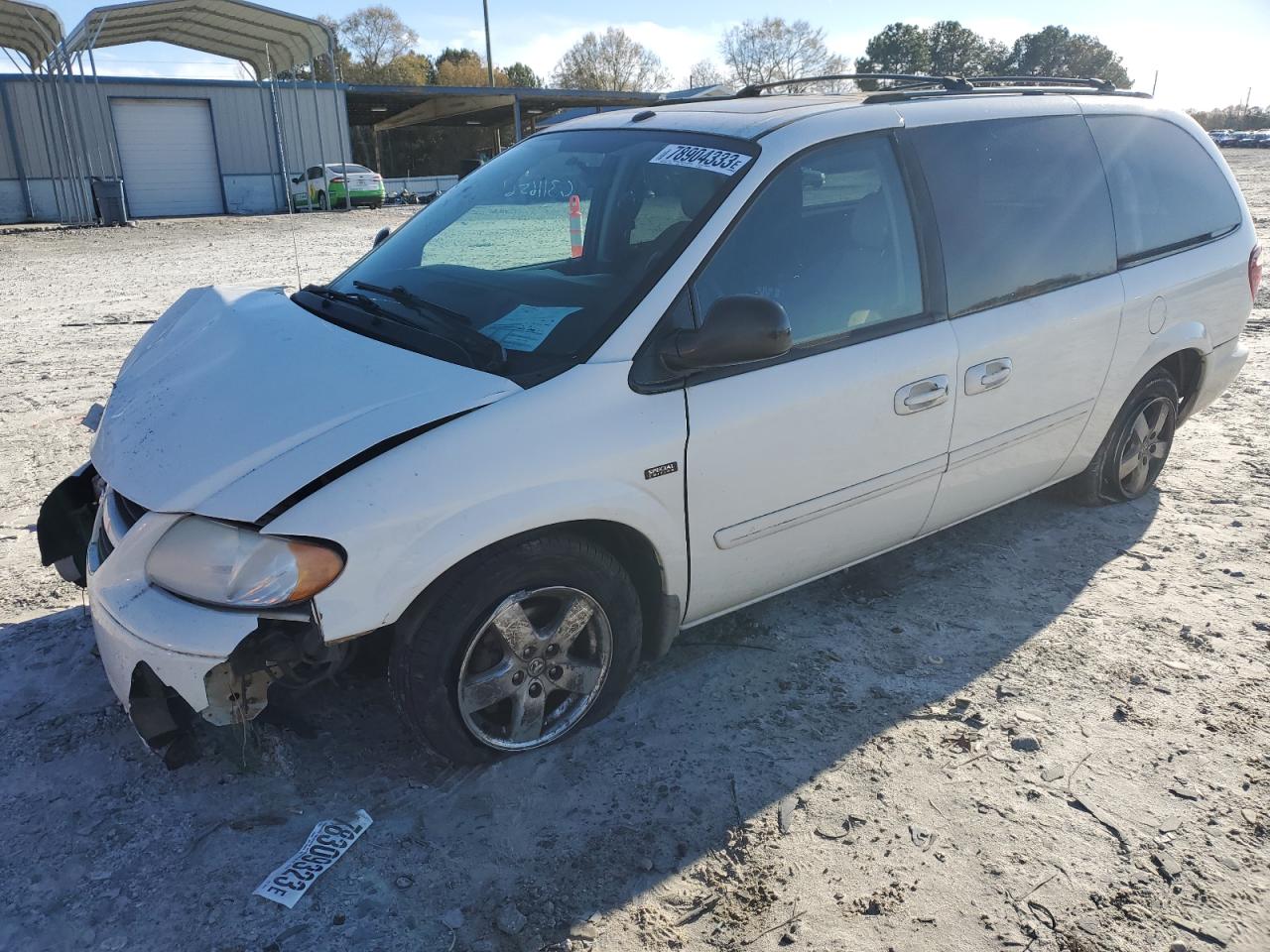 Image 1 of 2007 DODGE GRAND CARAVAN SXT 2007 with VIN 2D4GP44L27R200287