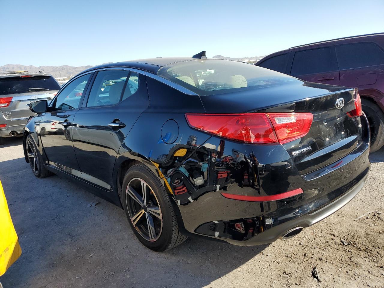 Image 2 of 2014 KIA OPTIMA LX 2014 with VIN 5XXGM4A76EG294452