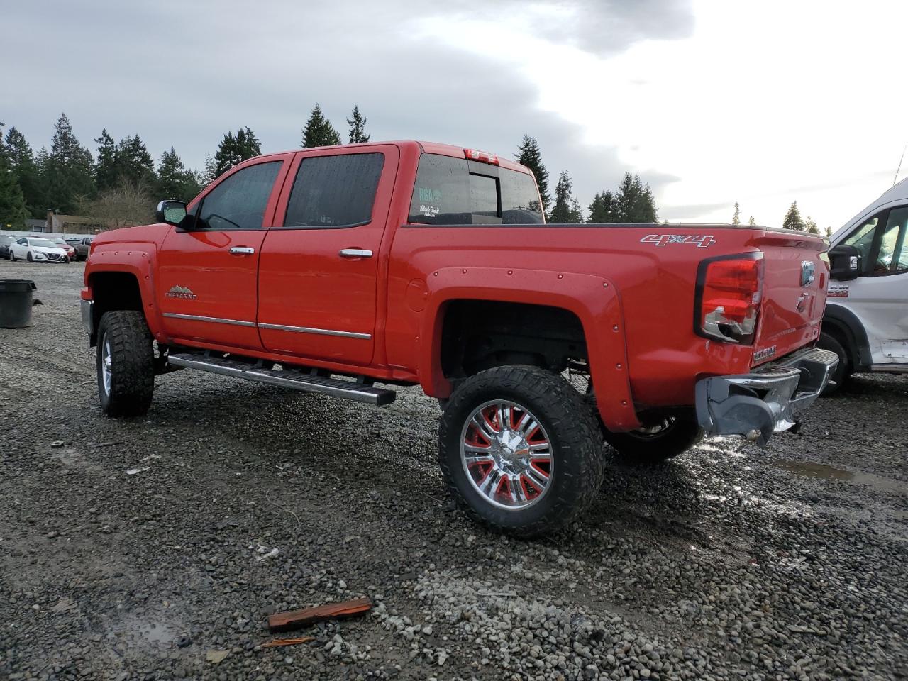 Image 2 of 2014 CHEVROLET SILVERADO K1500 LTZ 2014 with VIN 3GCUKSEC5EG142793