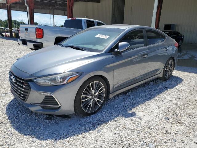 Image 1 of 2018 HYUNDAI ELANTRA SPORT 2018 with VIN KMHD04LB6JU721340