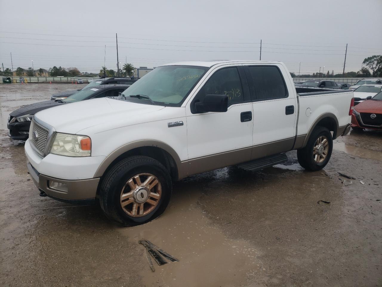 Image 1 of 2004 FORD F150 SUPERCREW 2004 with VIN 1FTPW14554KC57853