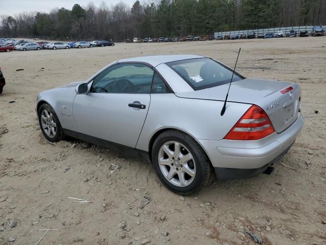 Image 2 of 1999 MERCEDES-BENZ SLK 230 KOMPRESSOR 1999 with VIN WDBKK47F2XF118593