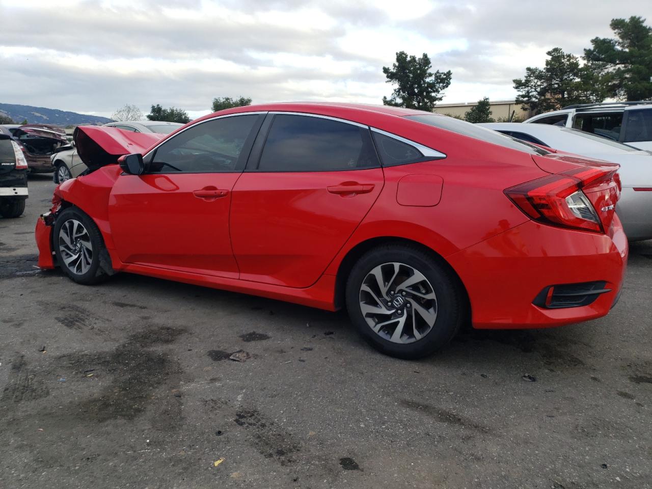 Image 2 of 2016 HONDA CIVIC EX 2016 with VIN 2HGFC2F74GH502471