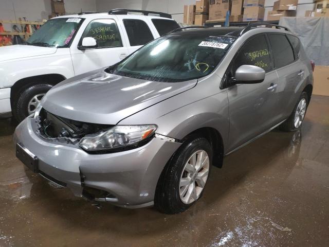 Image 2 of 2012 NISSAN MURANO S 2012 with VIN JN8AZ1MU7CW114807