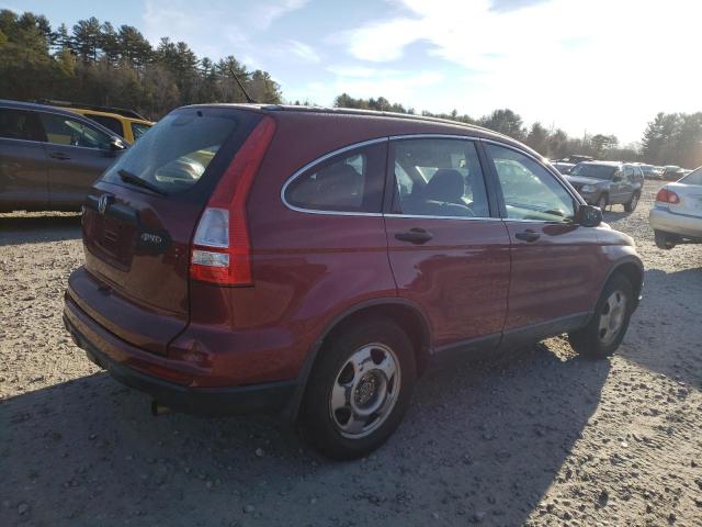 Image 3 of 2010 HONDA CR-V LX 2010 with VIN JHLRE4H35AC003400