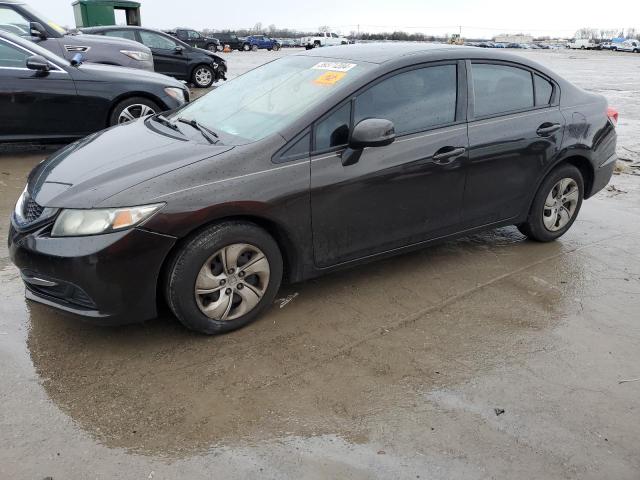 Image 1 of 2013 HONDA CIVIC LX 2013 with VIN 19XFB2F59DE059015