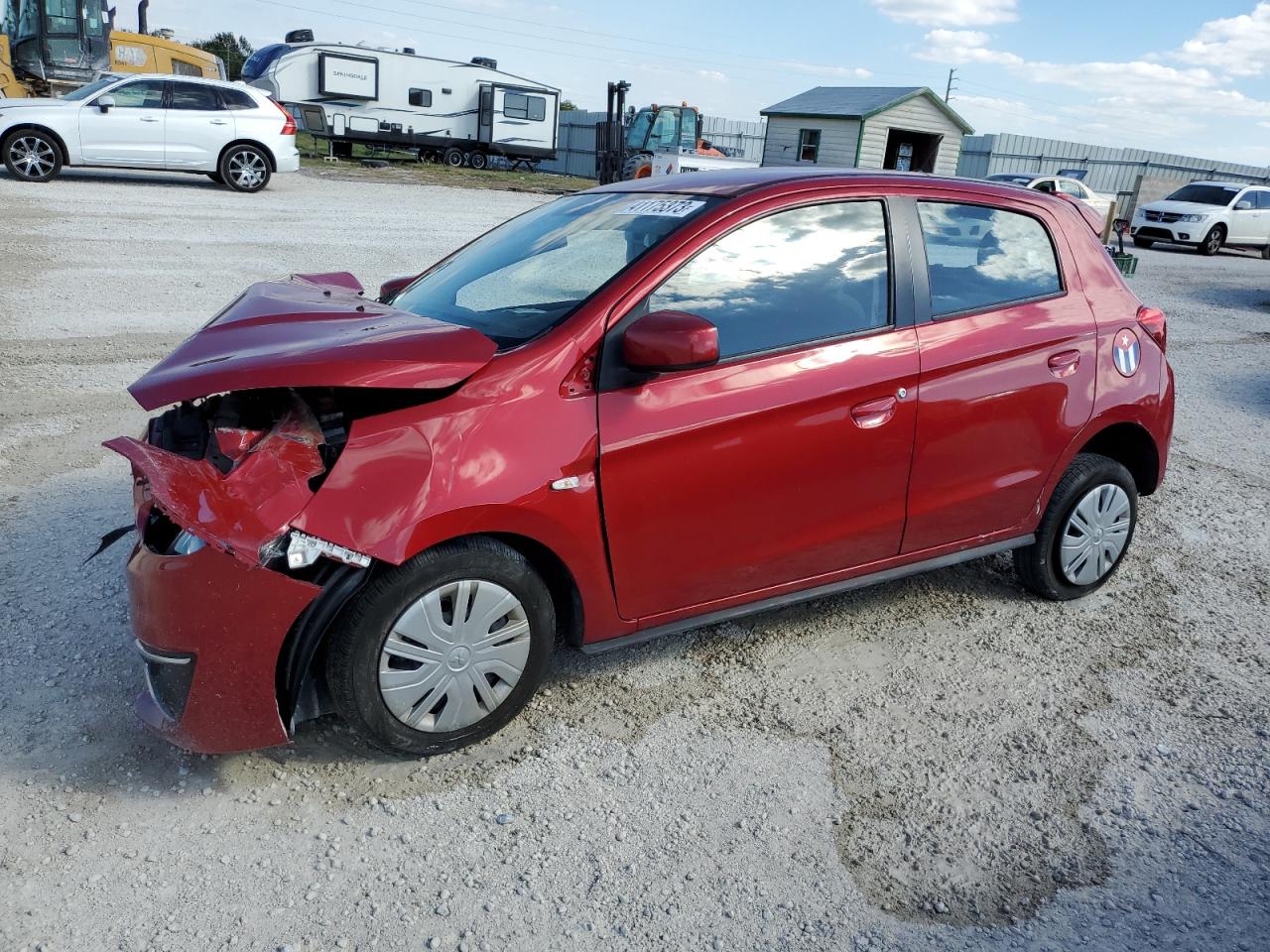 Image 1 of 2020 MITSUBISHI MIRAGE ES 2020 with VIN ML32A3HJ2LH010574