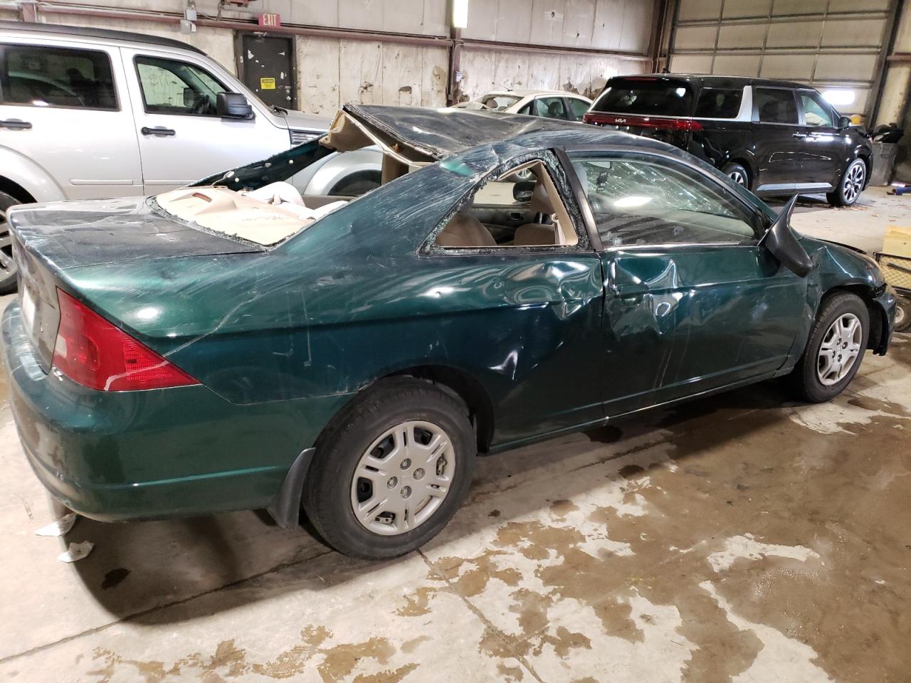 Изображение 3 2002 HONDA CIVIC LX 2002 с VIN 1HGEM22542L000326