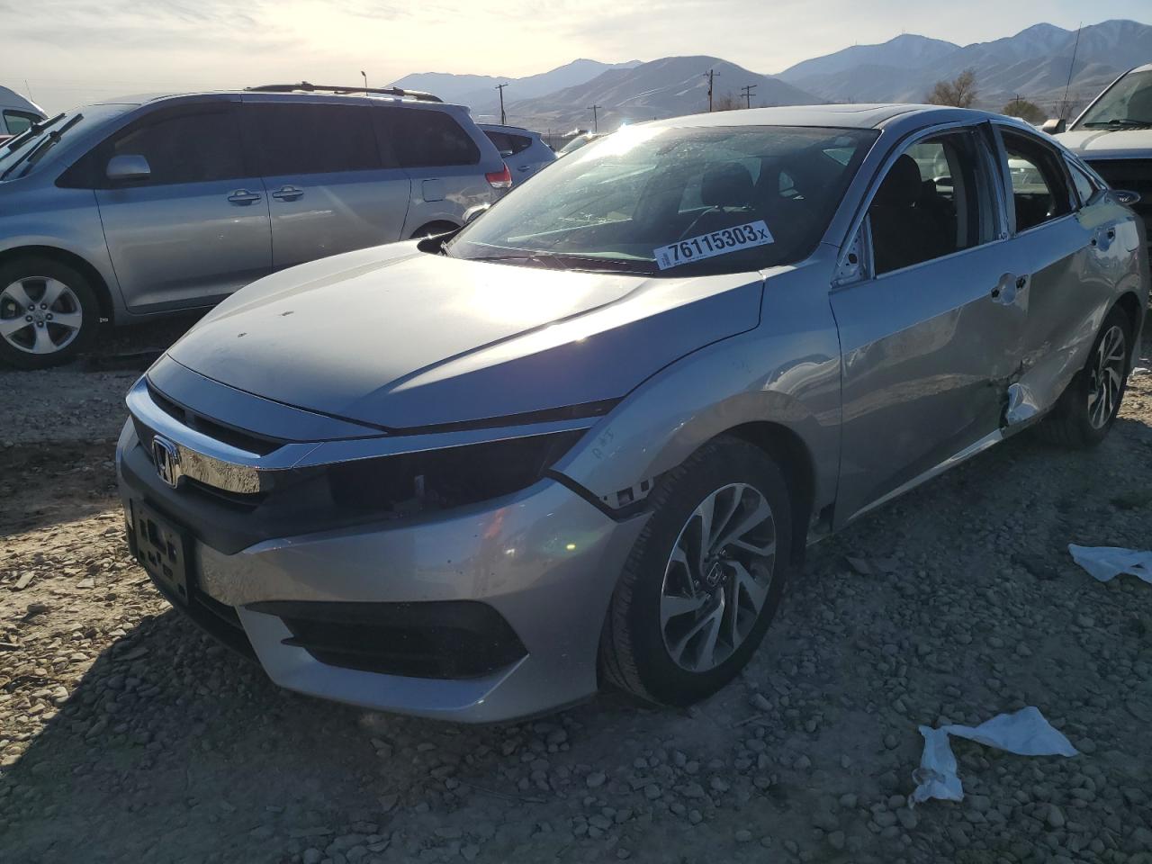 Image 1 of 2017 HONDA CIVIC EX 2017 with VIN 19XFC2F73HE008677