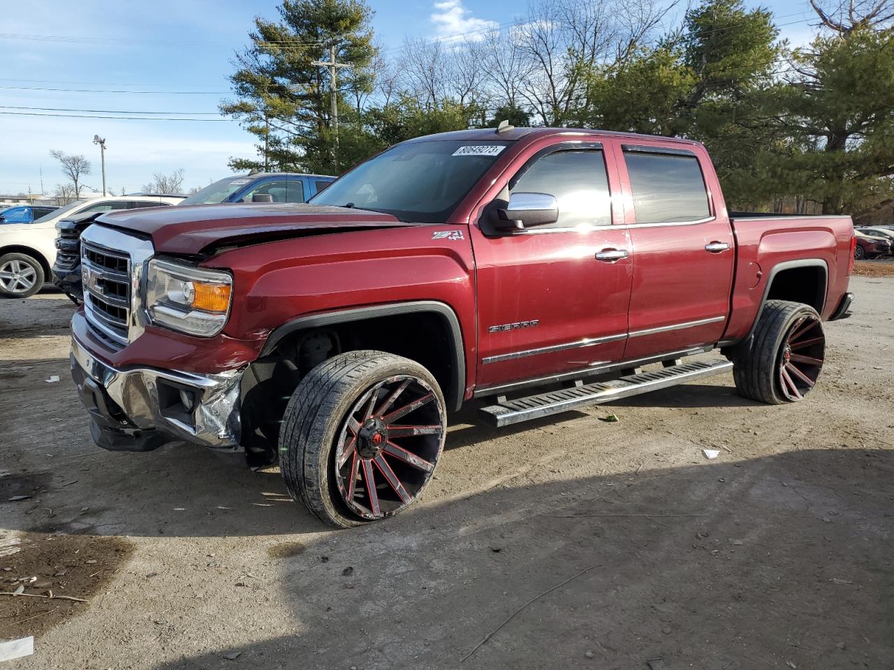 Image 1 of 2014 GMC SIERRA K1500 SLT 2014 with VIN 3GTU2VEC8EG191150