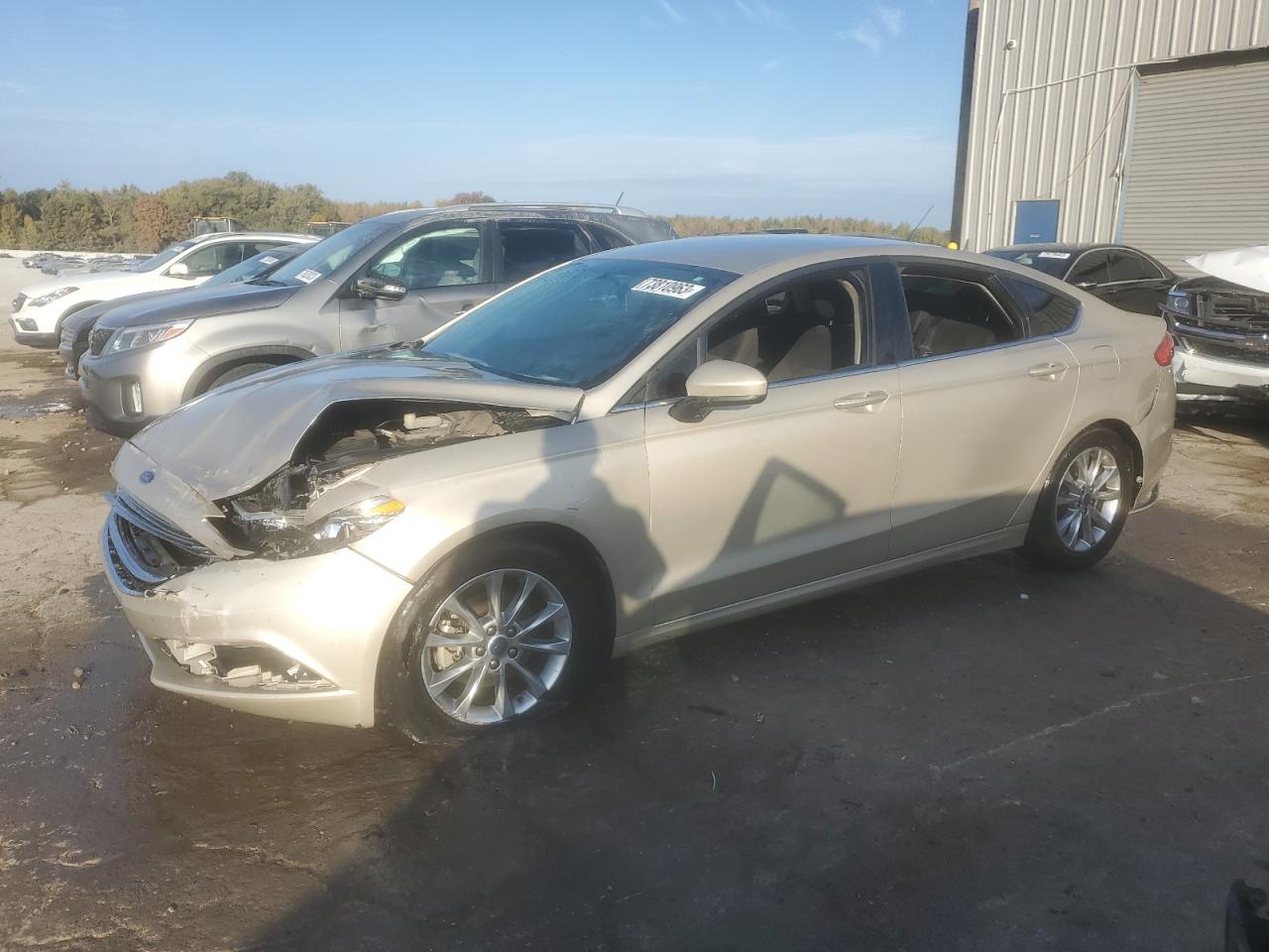 Image 1 of 2017 FORD FUSION SE 2017 with VIN 3FA6P0H74HR224557
