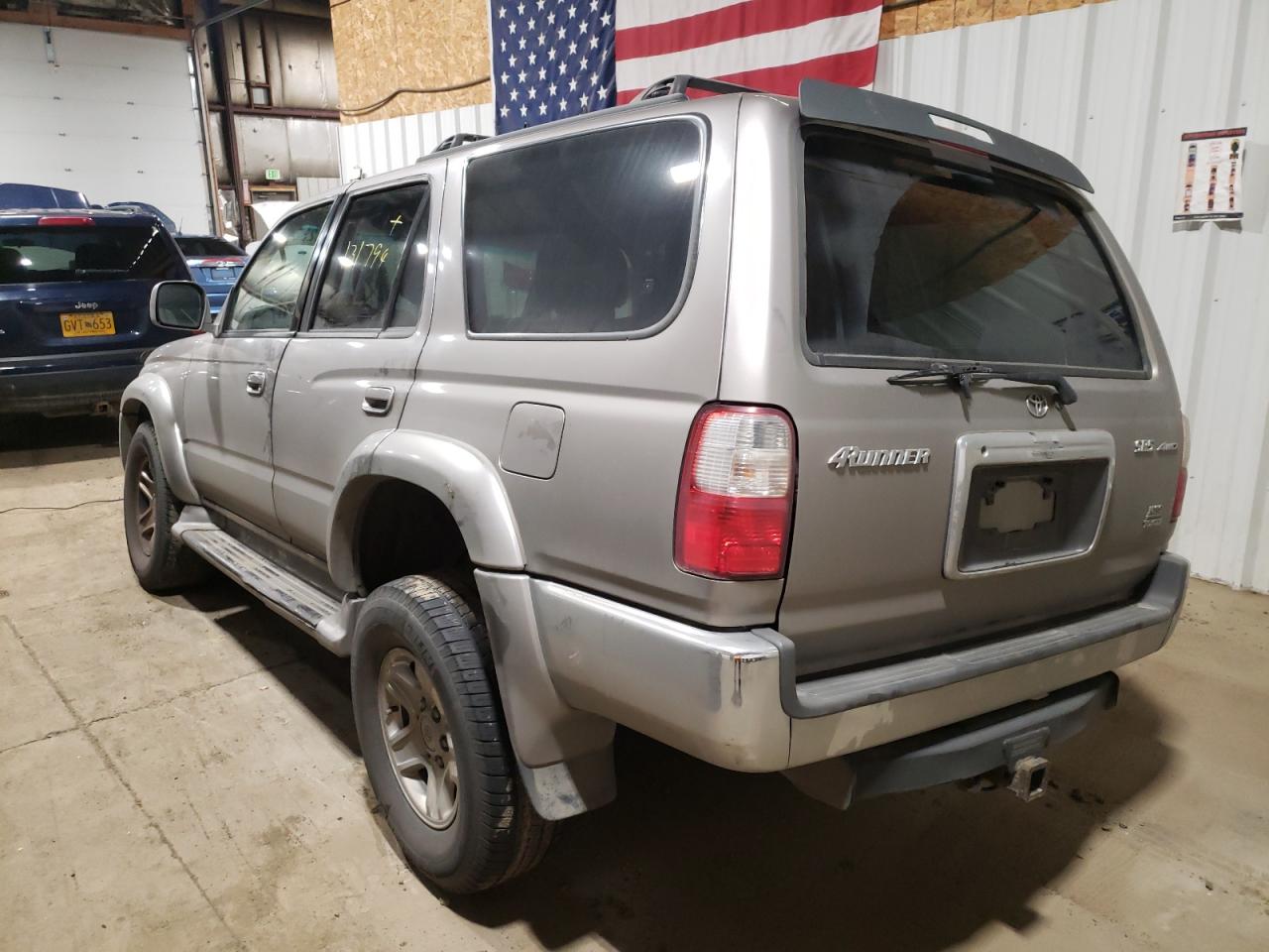 Image 3 of 2002 TOYOTA 4RUNNER SR5 2002 with VIN JT3HN86R320386753