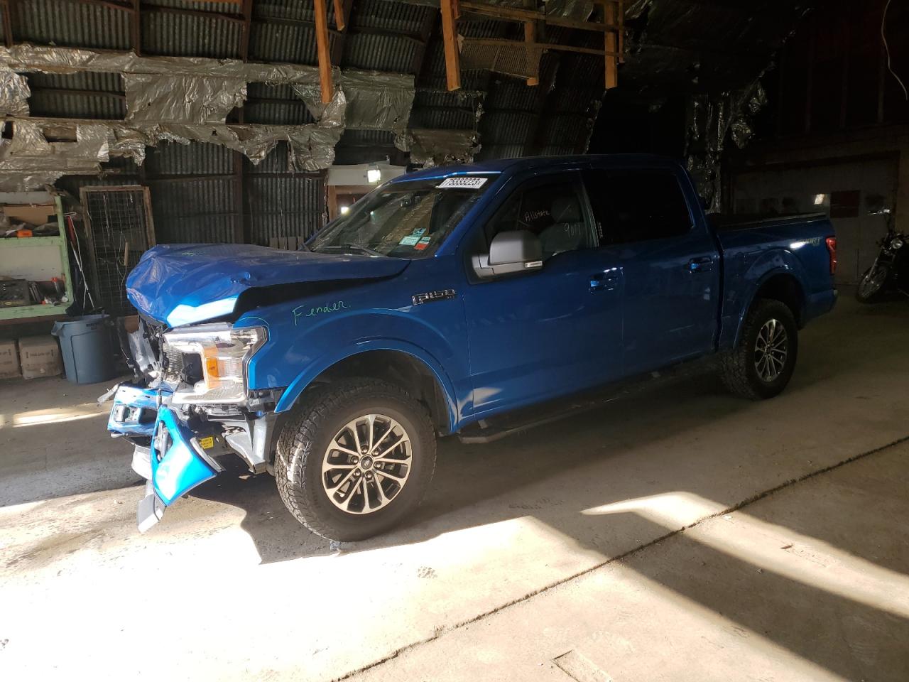 Image 1 of 2020 FORD F150 SUPERCREW 2020 with VIN 1FTEW1E55LKE01843