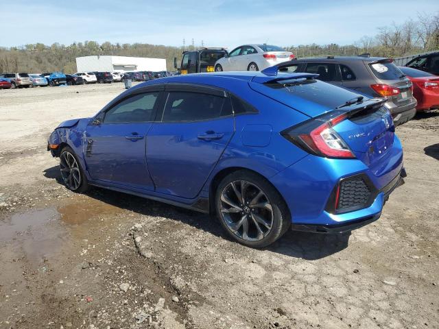Image 2 of 2018 HONDA CIVIC SPORT TOURING 2018 with VIN SHHFK7H90JU411092