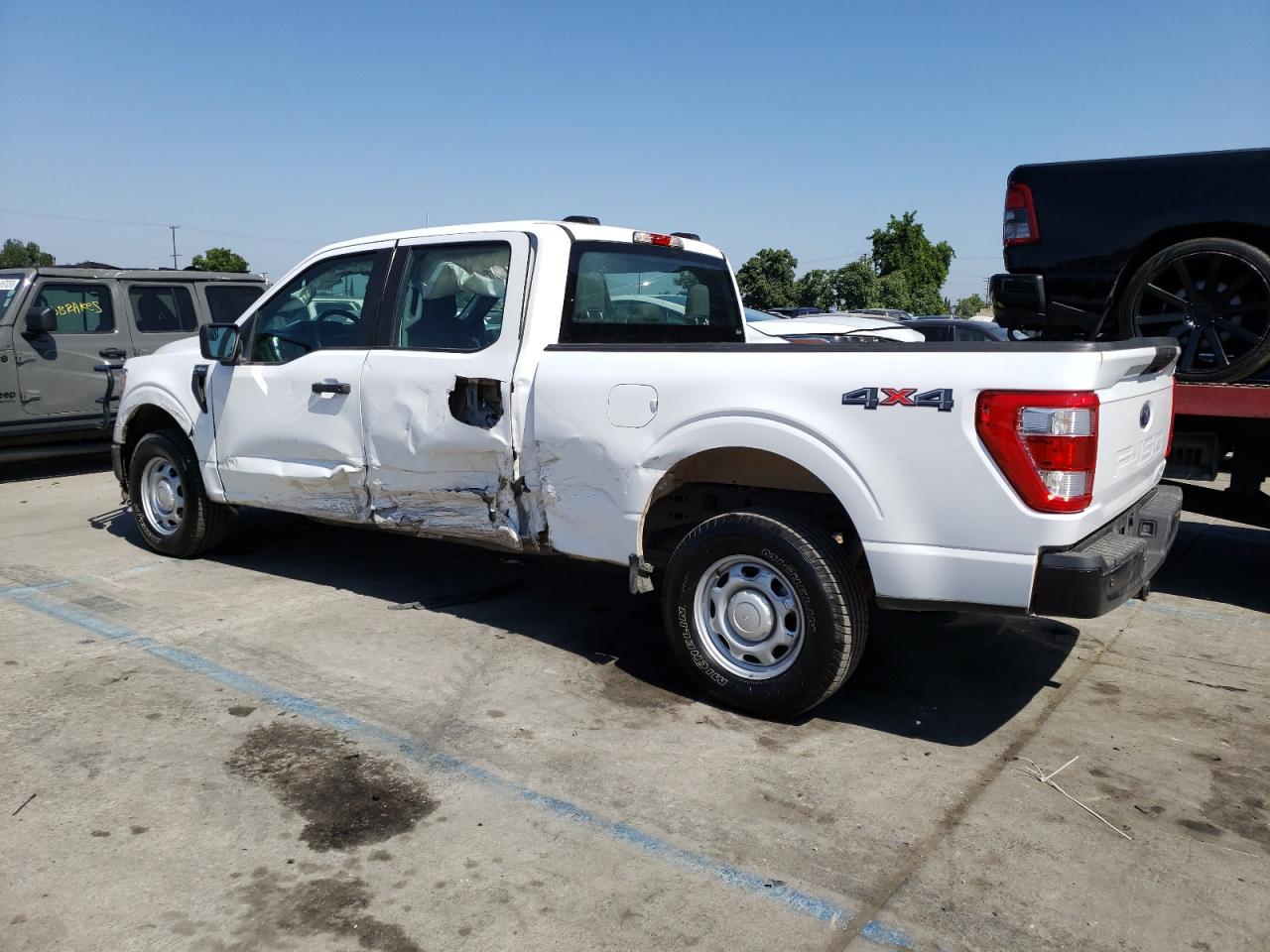 Image 2 of Ford F150 Supercrew 2021 with VIN 1FTFW1E57MKD18601