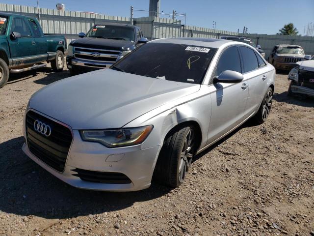 Image 1 of 2014 AUDI A6 PREMIUM PLUS 2014 with VIN WAUGFAFC4EN087039