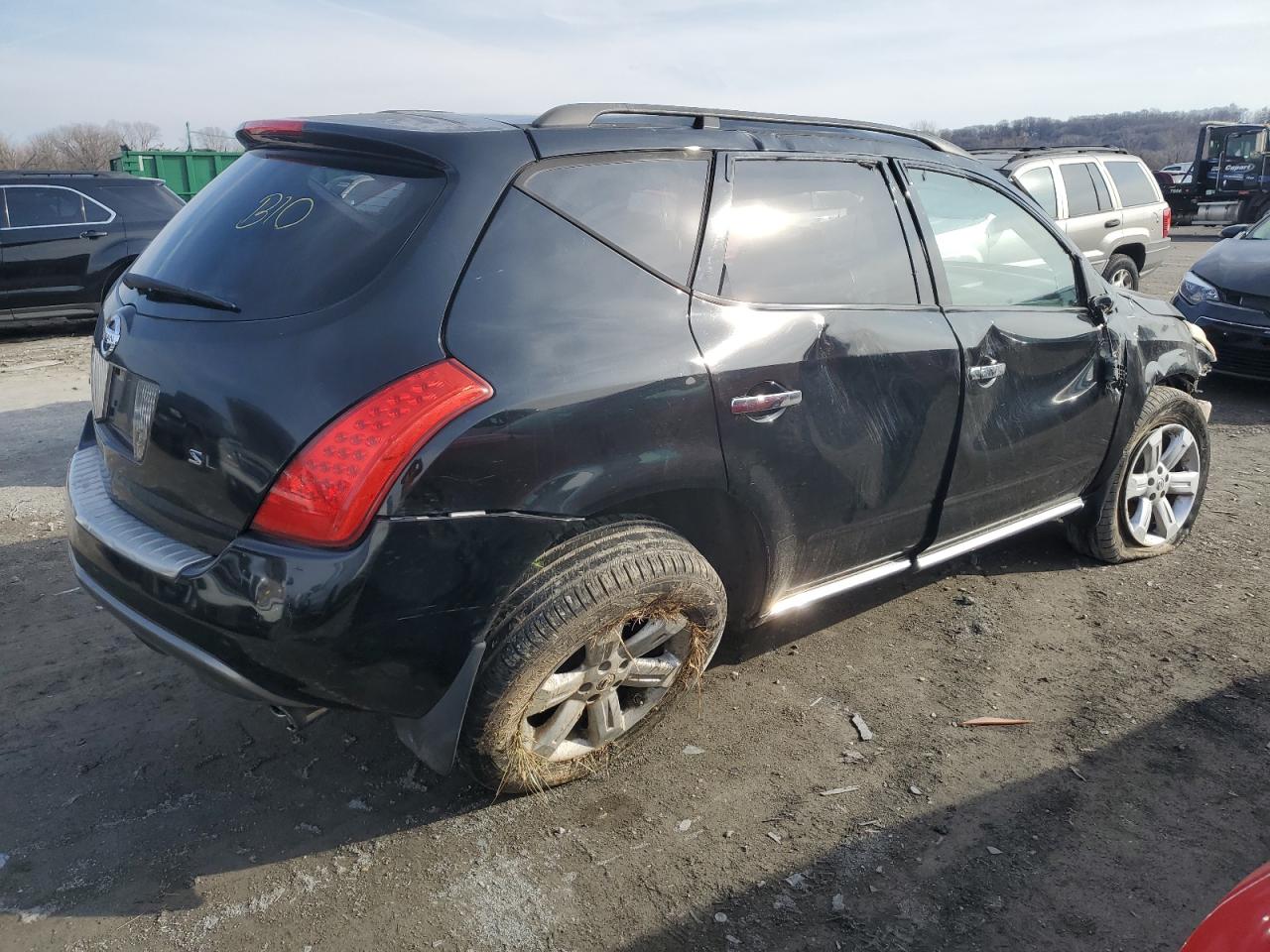 Image 3 of 2007 NISSAN MURANO SL 2007 with VIN JN8AZ08T07W502270