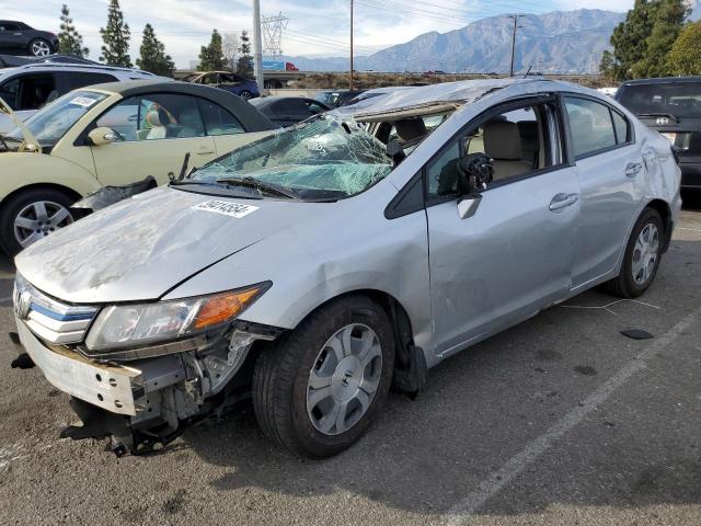 Image 1 of 2012 HONDA CIVIC HYBRID L 2012 with VIN JHMFB4F37CS010920