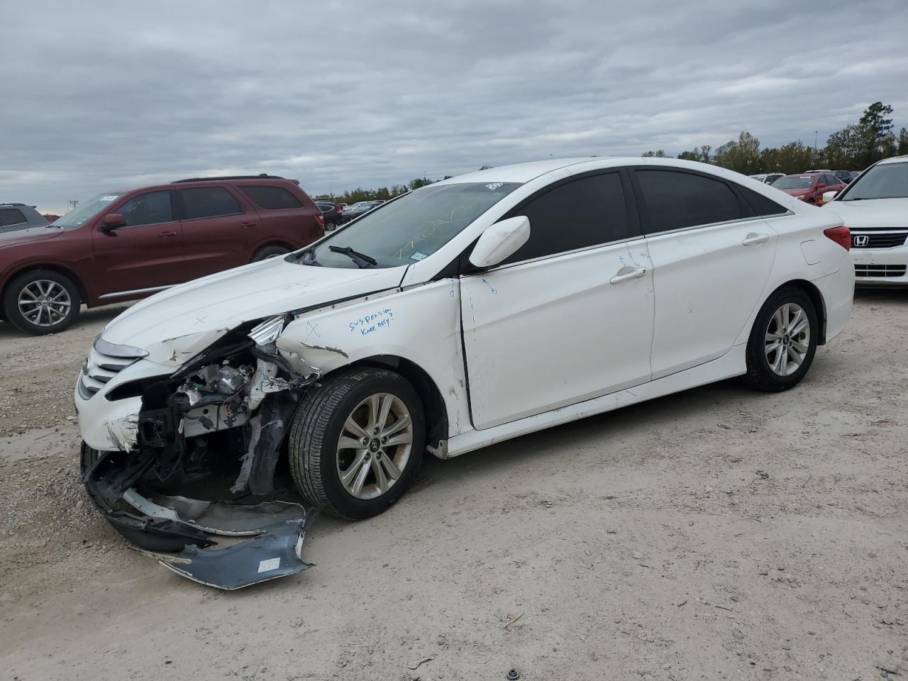 Изображение 1 2014 HYUNDAI SONATA GLS 2014 с VIN 5NPEB4AC5EH895544